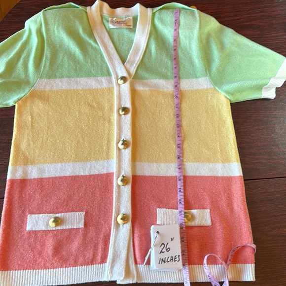 Laura Petites By Alyzia Colorful Spring Knit - Sweater - Picture 11 of 14